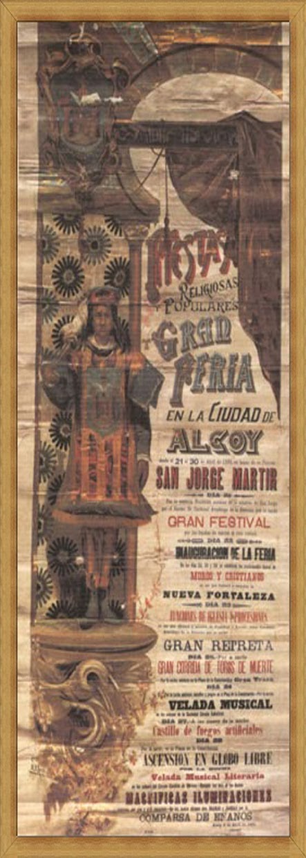 Fiestas de Moros y Cristianos en honor de San Jorge  